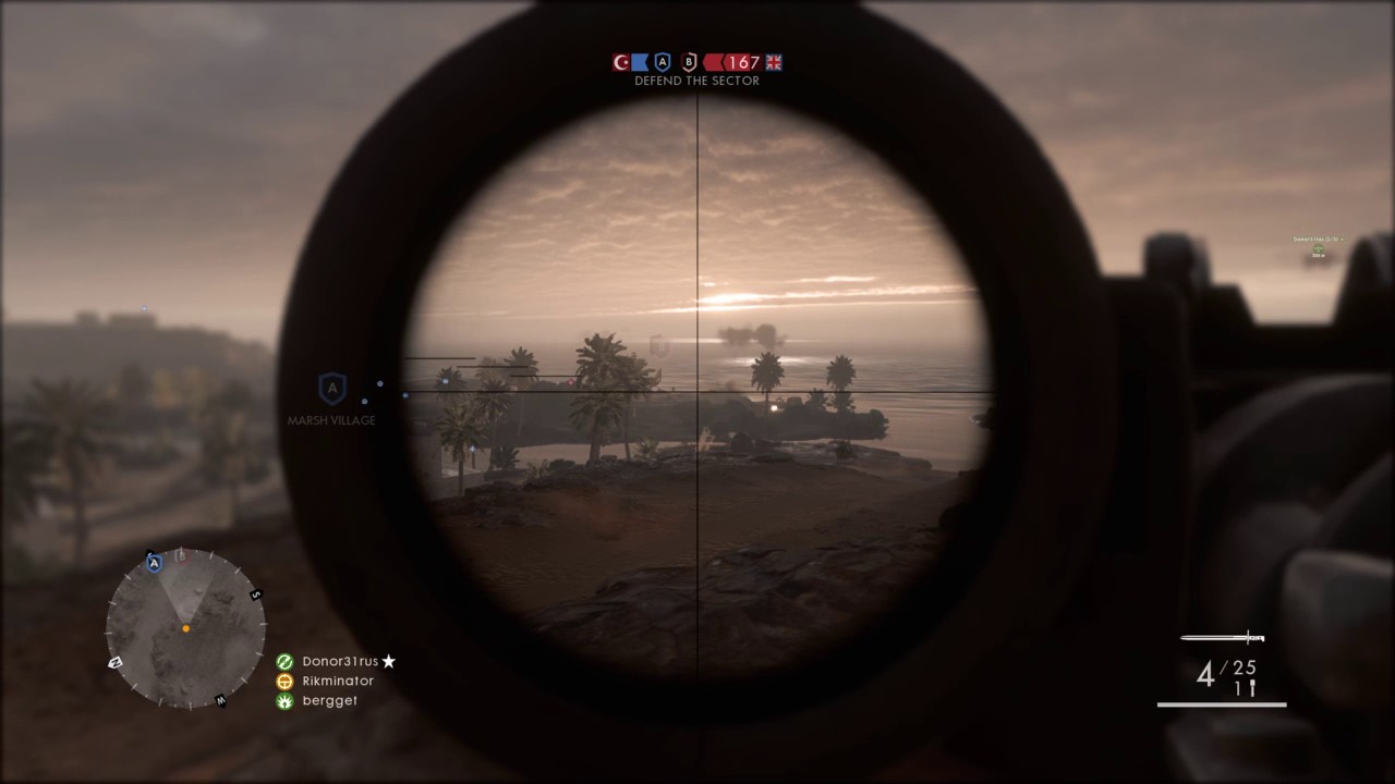 Battlefield 1 ( WTF happened with my sniper scope?! ) - YouTube
