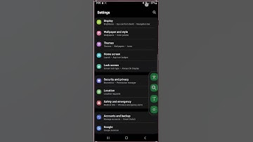 Samsung Galaxy S22 Ultra : How to place the accessibility button in the navigation bar