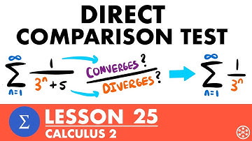 Direct Comparison Test | Calculus 2 Lesson 25 - JK Math