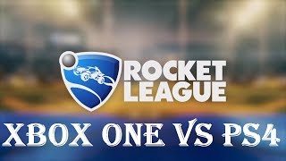 Rocket League кроссплатформенный мультиплеер PS4 vs XBOX ONE