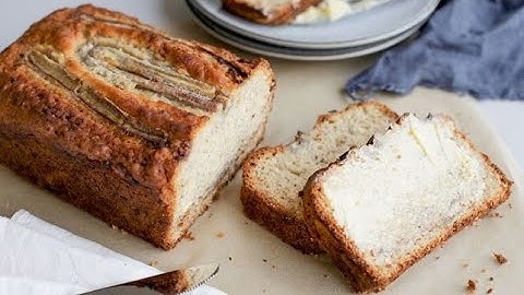 Bánh chuối nướng bằng nồi chiên không dầu/BANH CHUOI NUONG BANG NOI CHIEN NGON AirFryer Banana Bread