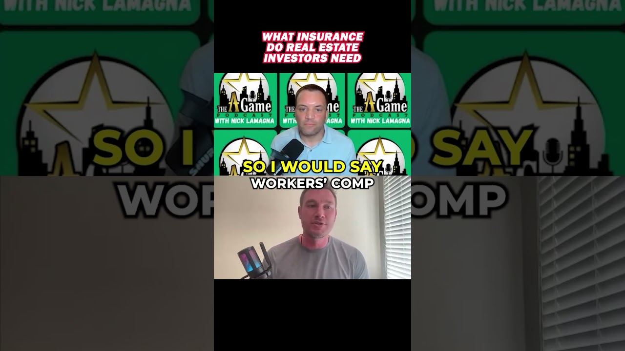 What insurance do real estate investors need