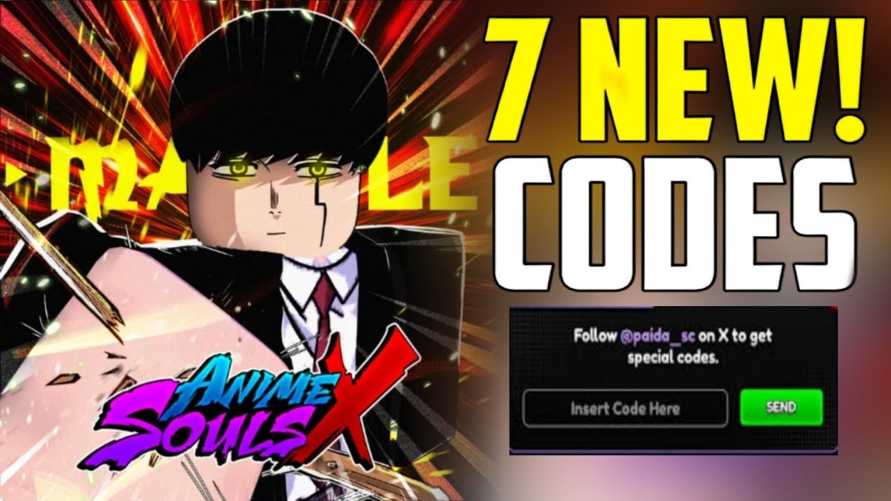 *NEW* ANIME SOULS SIMULATOR X CODES UPDATE ROBLOX 2024 ! ANIME SOULS ...