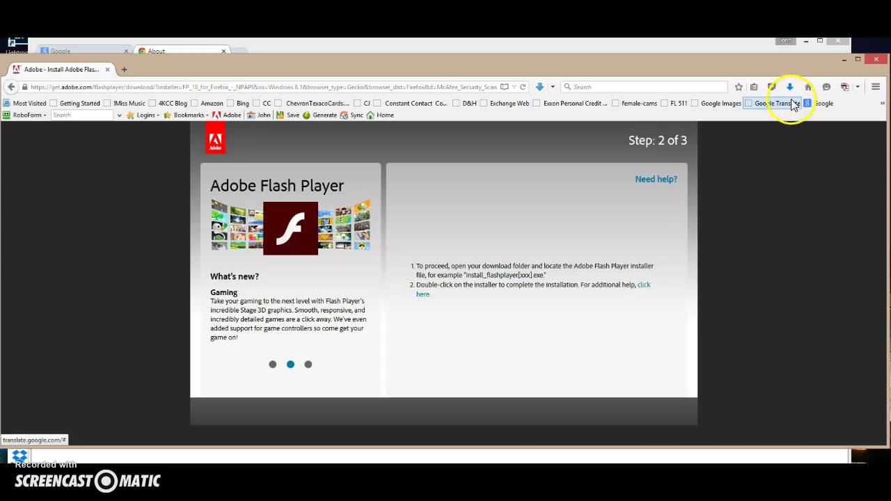 adobe flash player for firefox free download