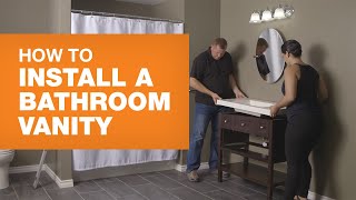 Installing a new vanity is a great way to put some life back into your bathroom. Not only is it a focal point, but an upgrade can add 