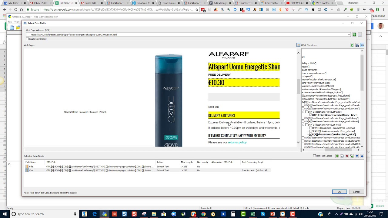 Web Content Extractor