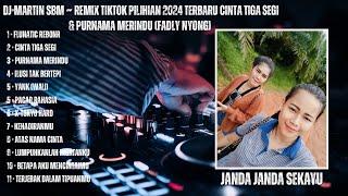 DJ MARTIN SBM‼️REMIX TIKTOK VIRAL TERBARU 2024 CINTA TIGA SEGI & PURNAMA MERINDU (FADLY NYONG)