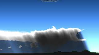 How i make Strong Thunderstorms in 2D weather sandbox + full simulation