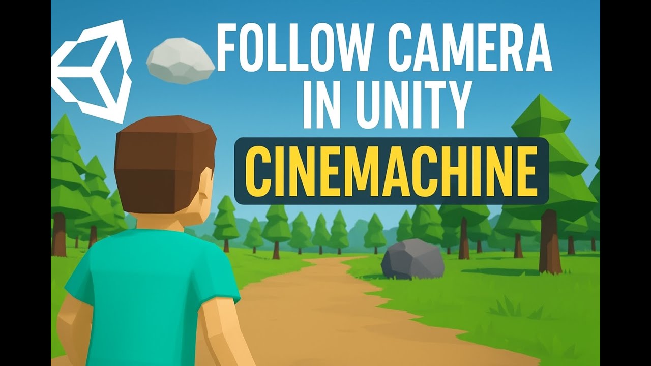 Make a Smooth Follow Camera in Unity with Cinemachine #gamedev #unity # ...