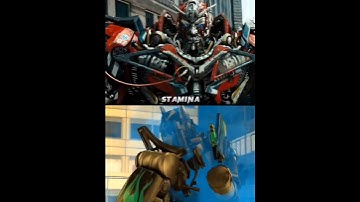 Nemesis Prime Dotm Vs Sentinel Prime Dotm #transformers #shorts