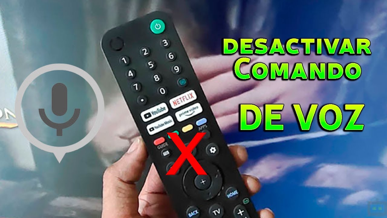 ¿Cómo desactivar el comando de voz de mi Smart TV? - YouTube