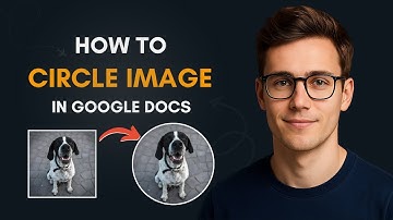 How to Add a Circle Frame to an Image in Google Docs (Step-by-Step Tutorial)