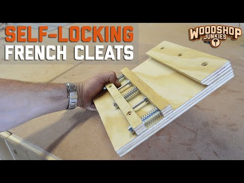 Self-Locking French Cleat Mount - How To