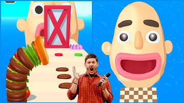 Sandwich Runner l All Levels Gameplay Android , iOS - Part 12