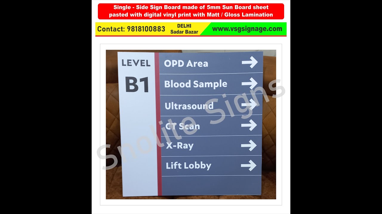 List of healthcare signage pdf India, list of healthcare signage pdf free download