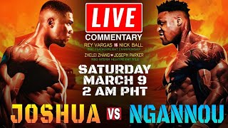 🔴LIVE Francis Ngannou vs Anthony Joshua Full Fight Commentary! Knockout Chaos in Riyadh Saudi Arabia