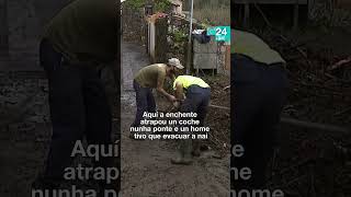 🌧️ GALICIA | RÍOS DESBORDADOS ou CASAS CHEAS DE LAMA son algúns dos ESTRAGOS que causou o TEMPORAL