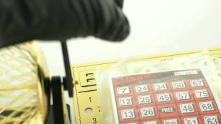Bingo Tombola Loto Lotto Games Set Cage Cards Balls Board - 8.5" Gold Bingo 5204 screenshot 5