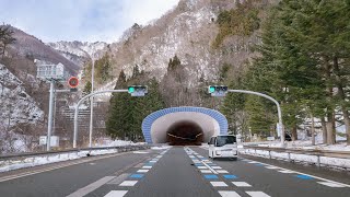 Japan Highway Drive 4K | Takasaki to Niigata via Kan-Etsu EXPWY