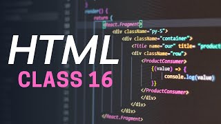 Class-16: Block versus Inline Elements