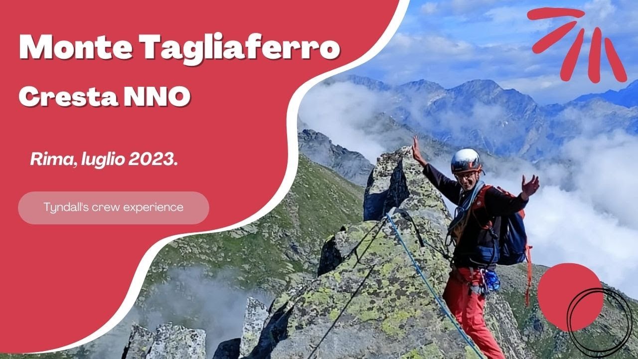 Alpinismo: Monte Tagliaferro 2964 mt. Cresta Nord/Nord-Ovest.
