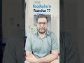 Why You Get Headaches in Ramadan! ⚡ (Must Watch)#ramadan #shorts #health