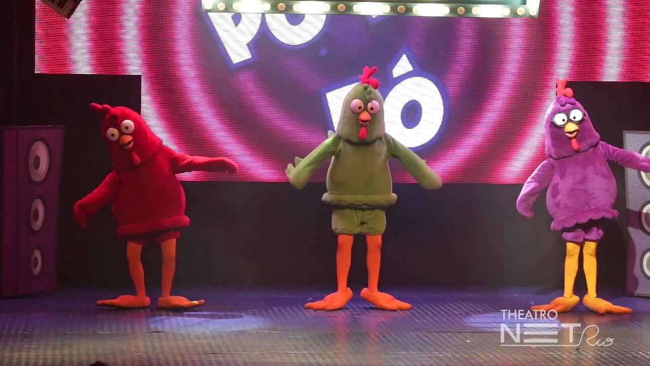 GALINHA PINTADINHA EM CADÊ POPÓ? NO THEATRO NET RIO