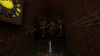Information Quake (1996) Walkthrough NIGHTMARE ALL SECRETS E4M4 Update