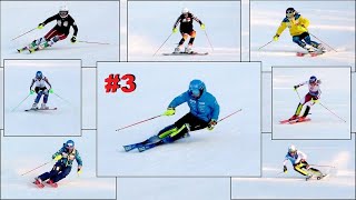 9 of the BEST WC-Racers Free-Skiing in SLOW-MOTION
