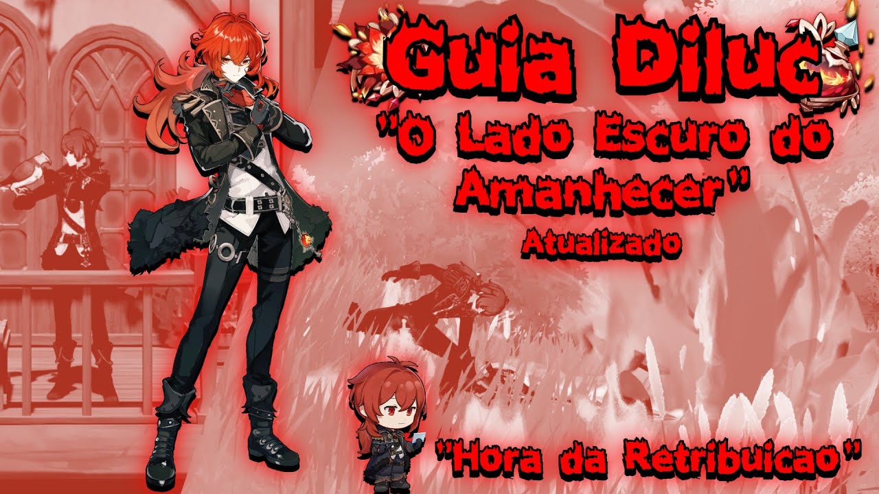 Build Inicial do Diluc Main-DPS Pyro – Guia de Personagens