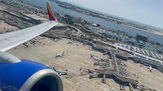 {4K} Engine Roar & STUNNING San Diego Takeoff ~ Southwest Airlines ~ Boeing 737-8H4 ~ SAN