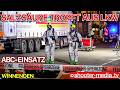 🚨 🌡 ABC-ALARM - ÄTZENDE SALZSÄURE TROPFT AUS LKW 🌡 🚨 | Feuerwehr im Großeinsatz
