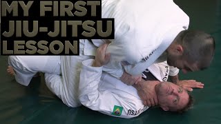 My FIRST Brazilian Jiu-Jitsu lesson with Rener Gracie