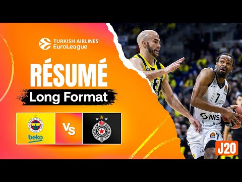 Qui a craqué à Istanbul ? Fenerbahçe vs Partizan Belgrade - Résumé - EuroLeague J20