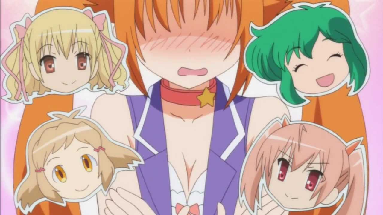 Super Heroine Chronicle - Anime Scene w/ Aria, Riko. Meru. Claude, Rem, Hibiki - SINGING TIME!