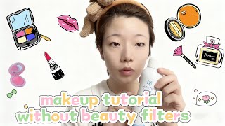No-Filter Makeup💄 Tutorial with ASMR Voiceover