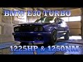 BMW E30 3,6L M5 Turbo engine 1225HP Dyno 2016