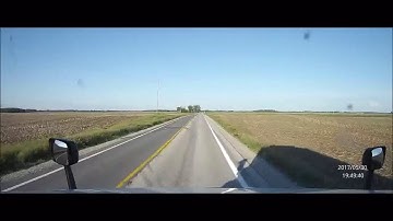 Car Almost Drives Into Semi || ViralHog