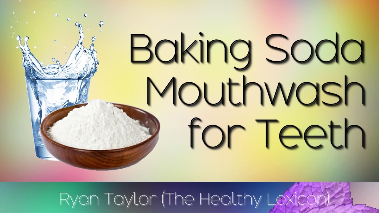 Baking Soda Mouthwash Teeth Whitening YouTube