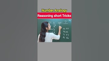 Reasoning Tricks ll Number Analogy SSC OSSSC CGL all exams #shorts #youtubeshorts #reasoning #odia