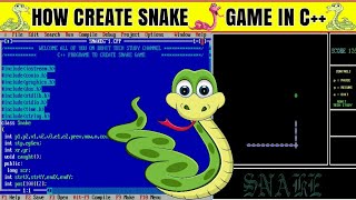 How to make snake game in c++ | snake game in c | mini project in c snake game | c language tutorial