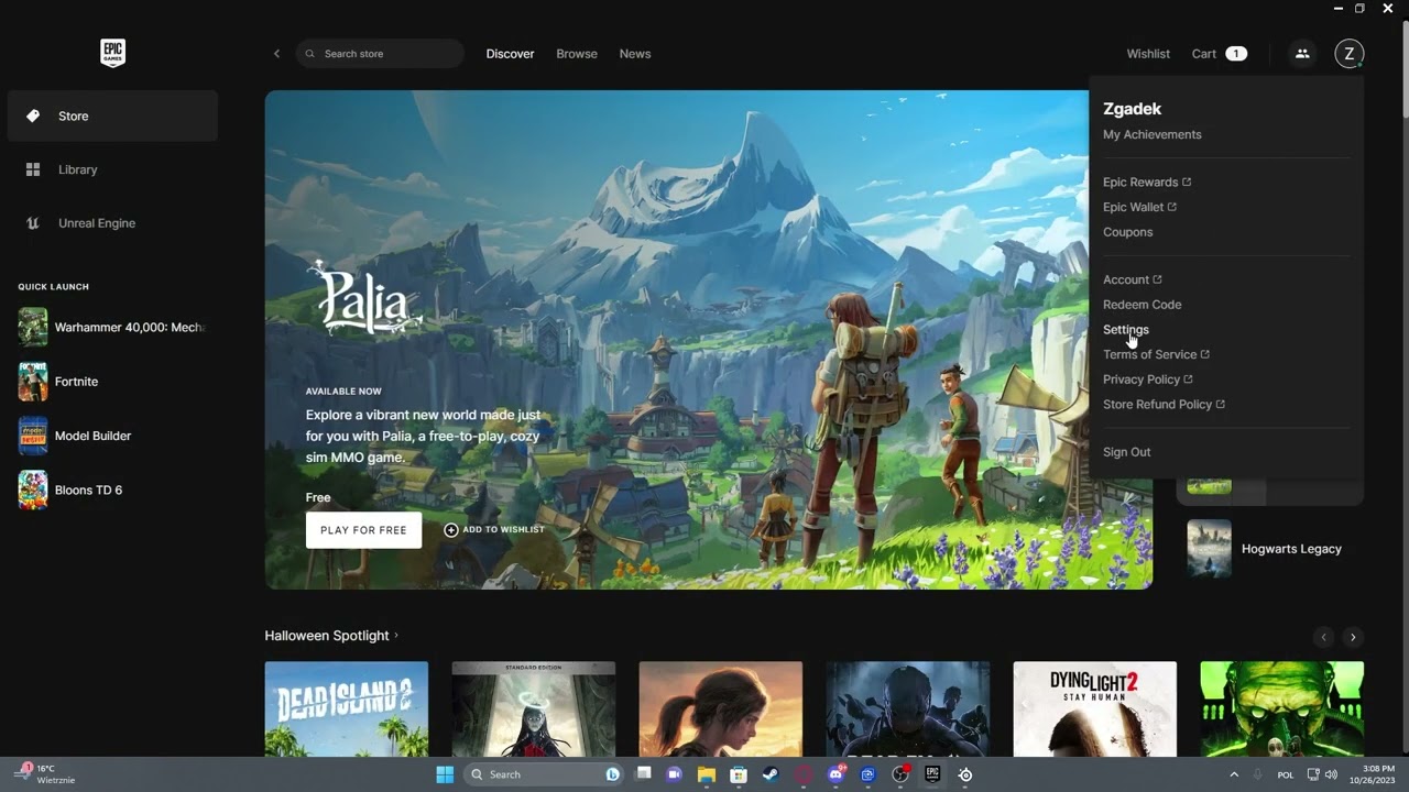 Epic Games Launcher Free Download for Windows - SoftCamel