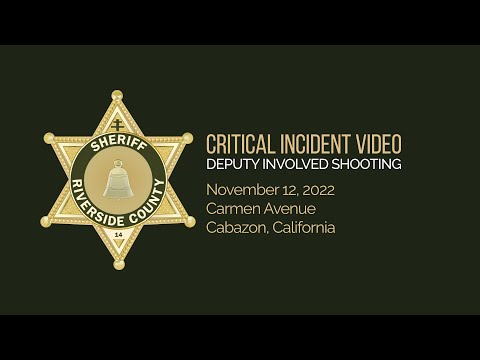 Critical Incident Video 11-12-2022