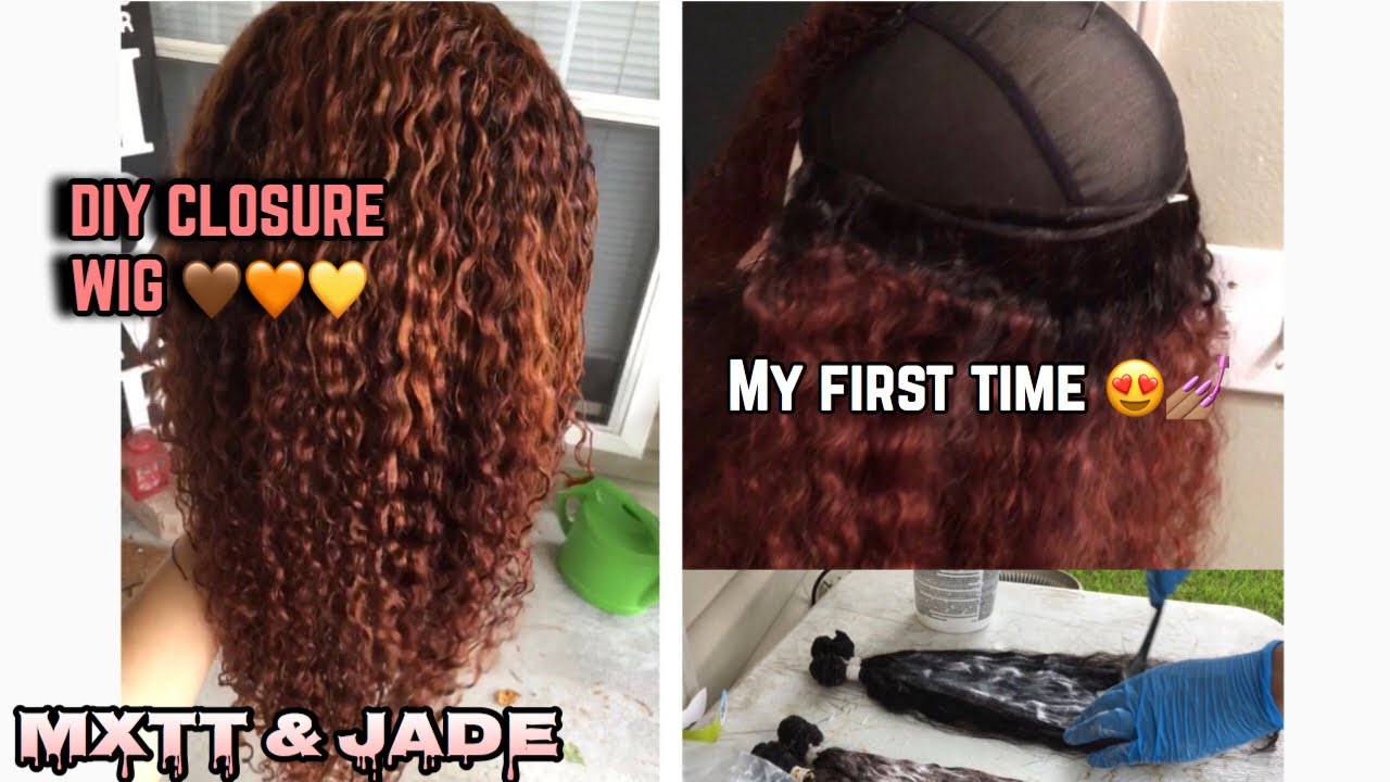HOW TO MAKE A LACE CLOSURE WIG| BEGINNER TUTORIAL - YouTube