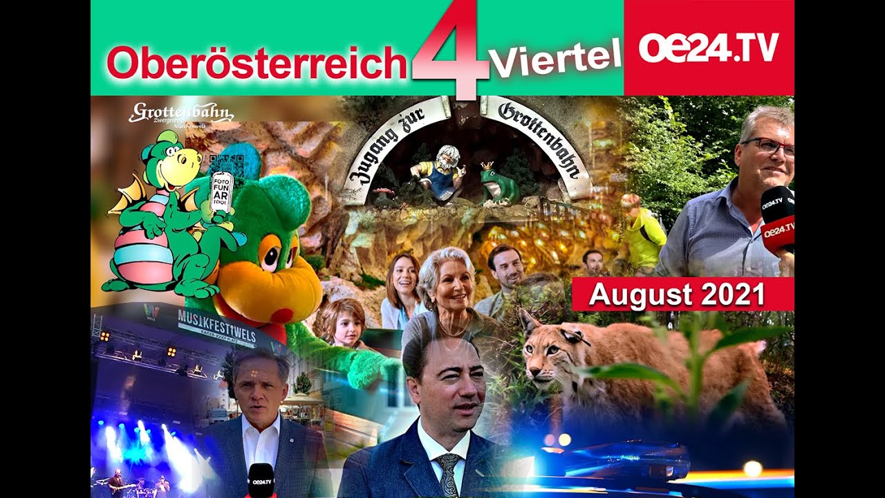 Oberösterreich 4-Viertel TV | August 2021 // oe24.TV - YouTube