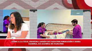 ¿Cómo es trabajar como tanatopractor? Entrevista en el programa 101 Málaga TV.