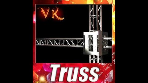 Metal Truss System High Detail 3D model from CGTrader.com