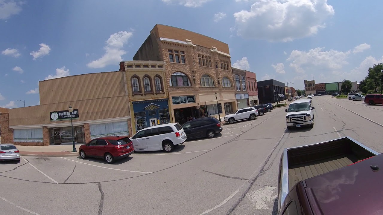 Jacksonville Illinois Downtown Square in 360 YouTube