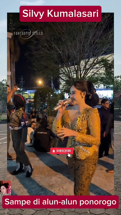 SILVY KUMALASARI SAMPE DI ALUN-ALUN PONOROGO #campursari #bukitberbunga #shorts