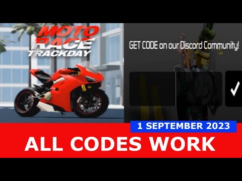 Moto Trackday Project codes December 2023